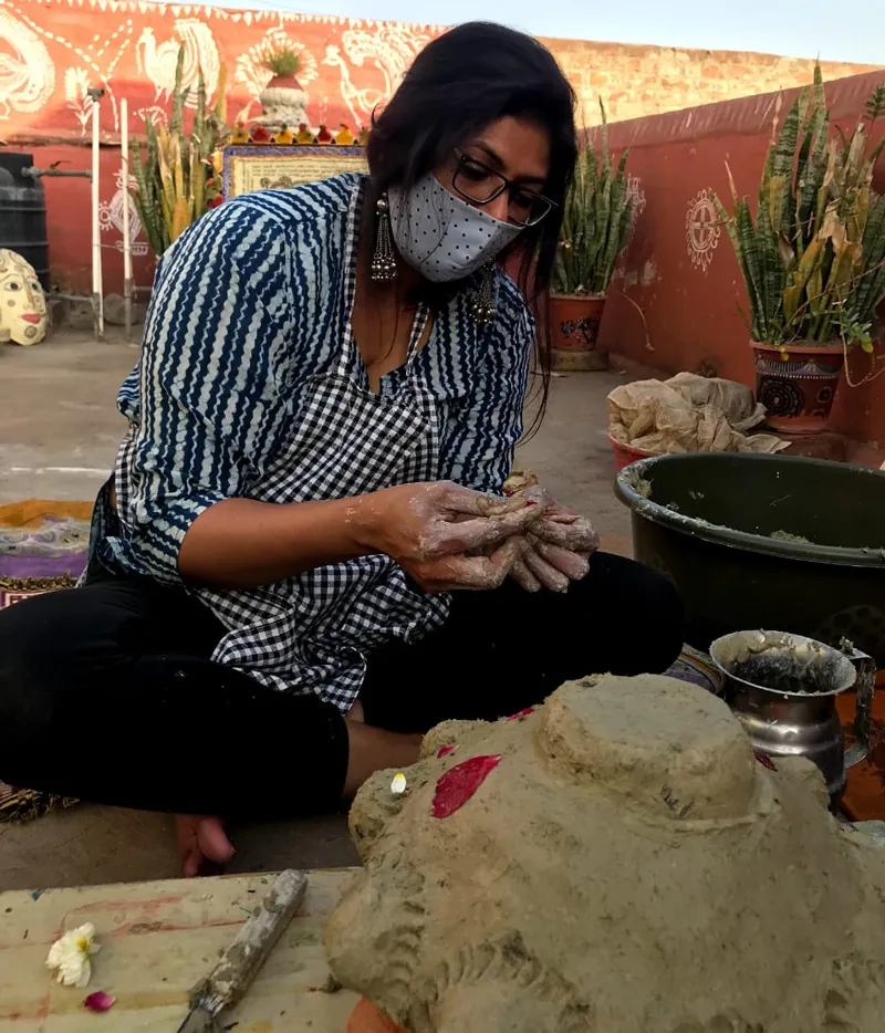 Rajasthan Studio has onboarded artisans to offer curated experiences to tourists. Pic: Rooftop 30stades