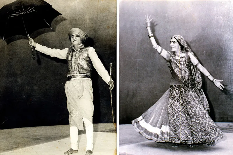 Bhavai folk theatre is a mix of songs, dance and drama. Pic: Darpana Academy Archives 30stades