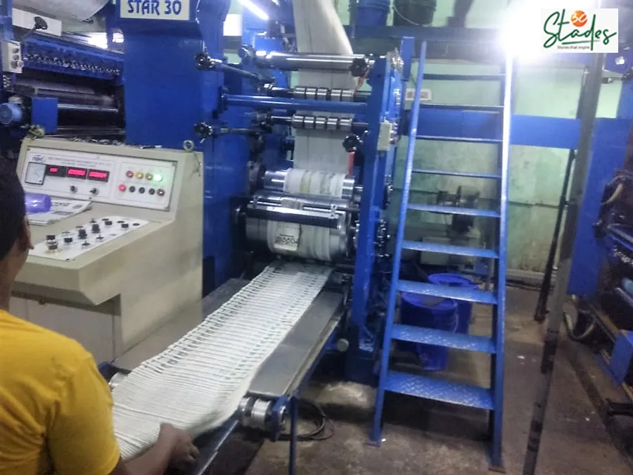 Falgun santhali newspaper is now printed at an automatic facility. Pic: Partho Burman 30 stades