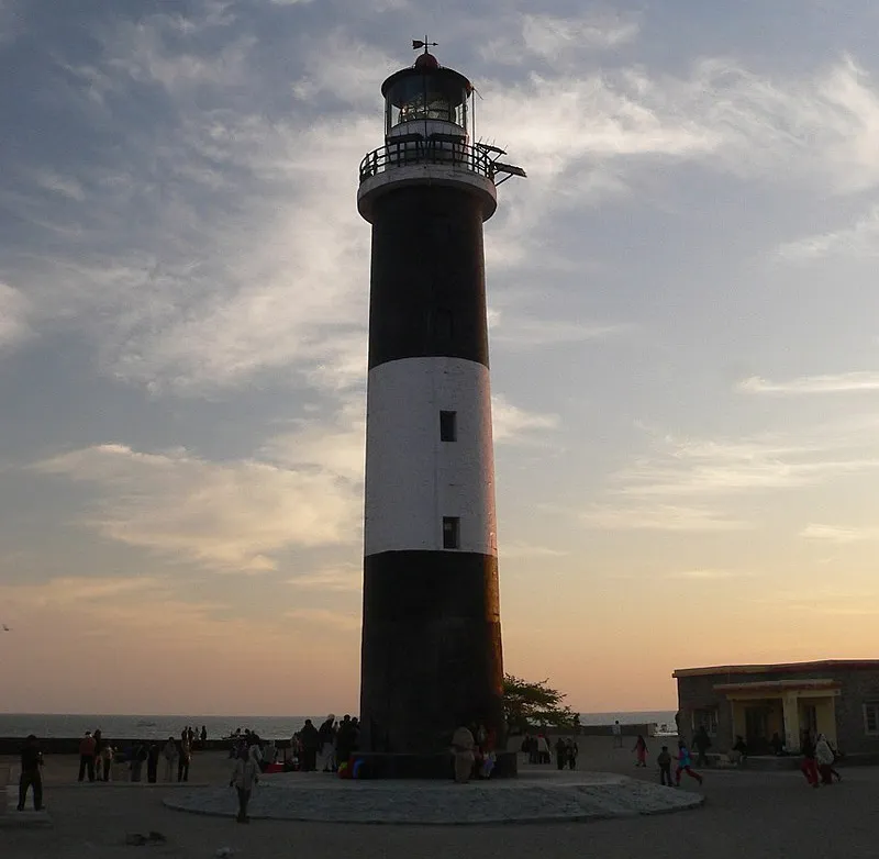 The lighthouse at Pirotan. Pic: Wikipedia 30stades