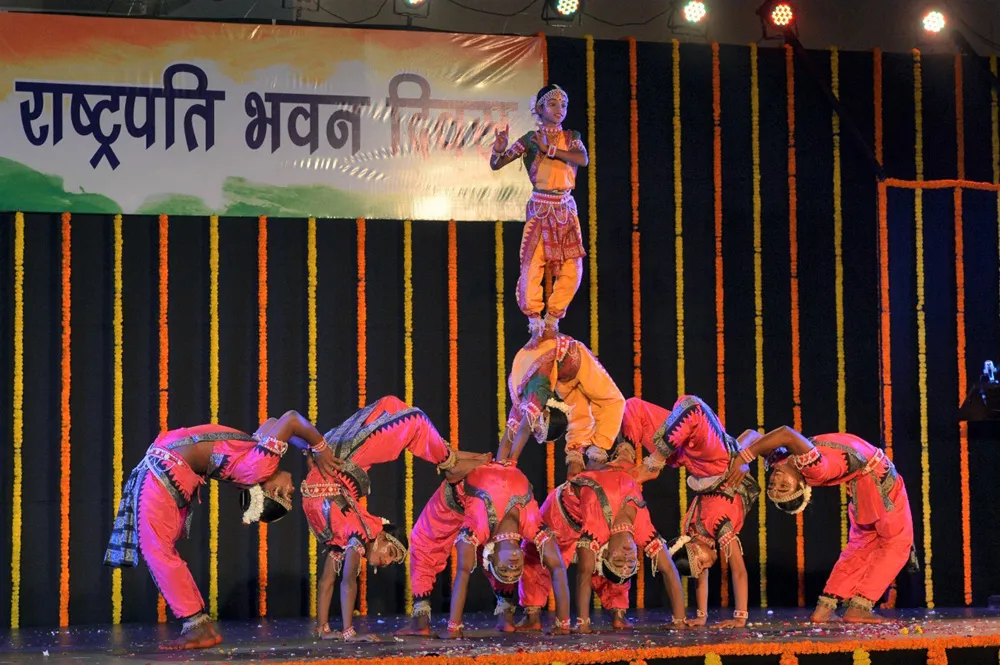 Dancers at a Gotipua performance. Pic:  Abhinna Sundar Gotipua Nrutya Parisad 30stades