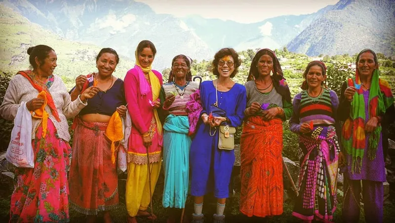 Himalayan homestay and eco-tourism empowering women in Uttarakhand Poonam Rawat-Hahne Peaches and Pears, her homestay, and Fernweh Fair Travel

