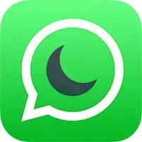 night mode whatsapp icon