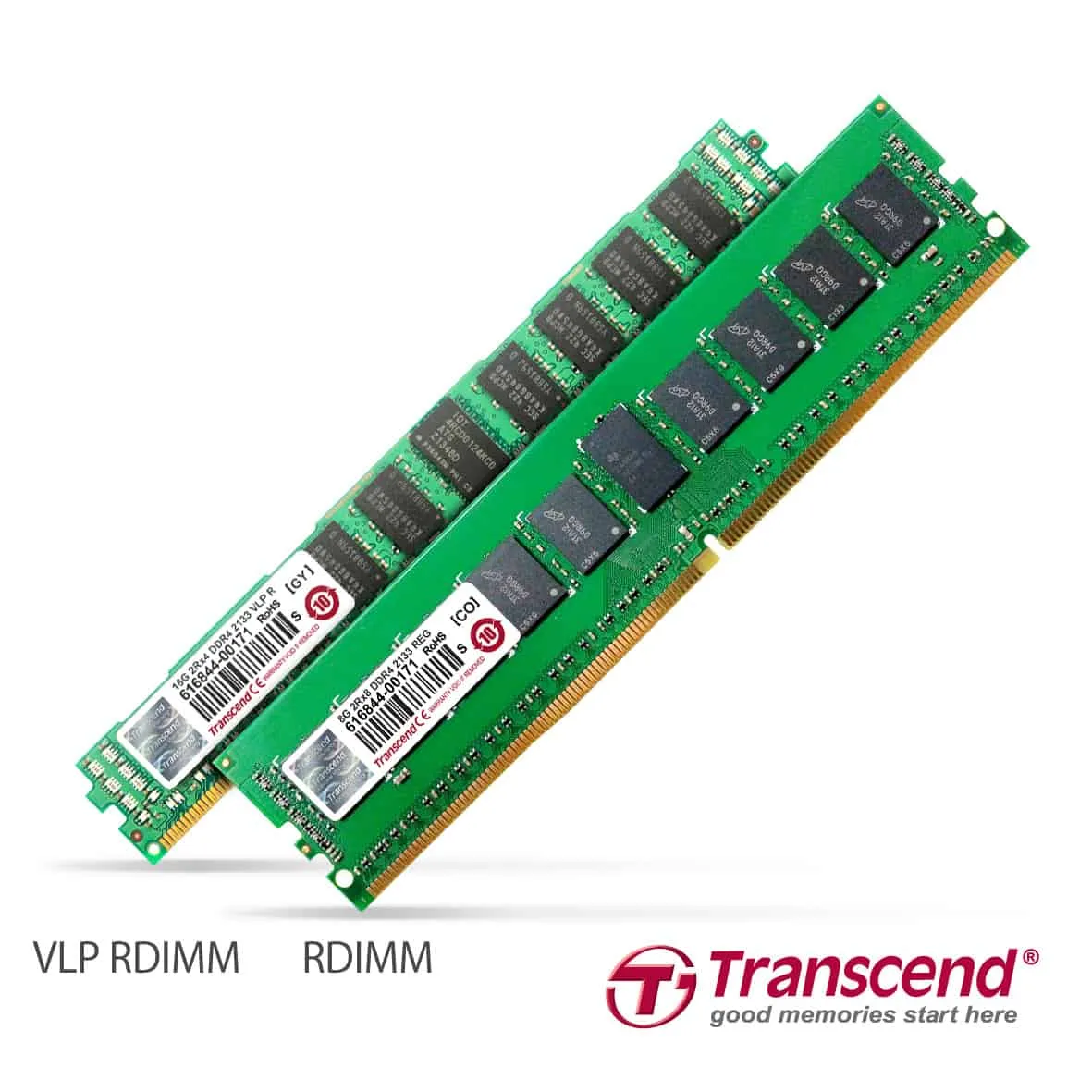 SERVER-GRADE DDR4 MEMORY: 8GB and 16GB DDR4 2133MHz