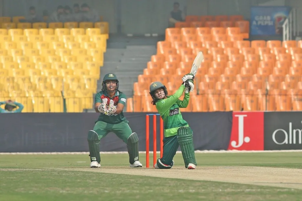 Javeria Khan's half-century laid the foundation for Pakistan. © PCB