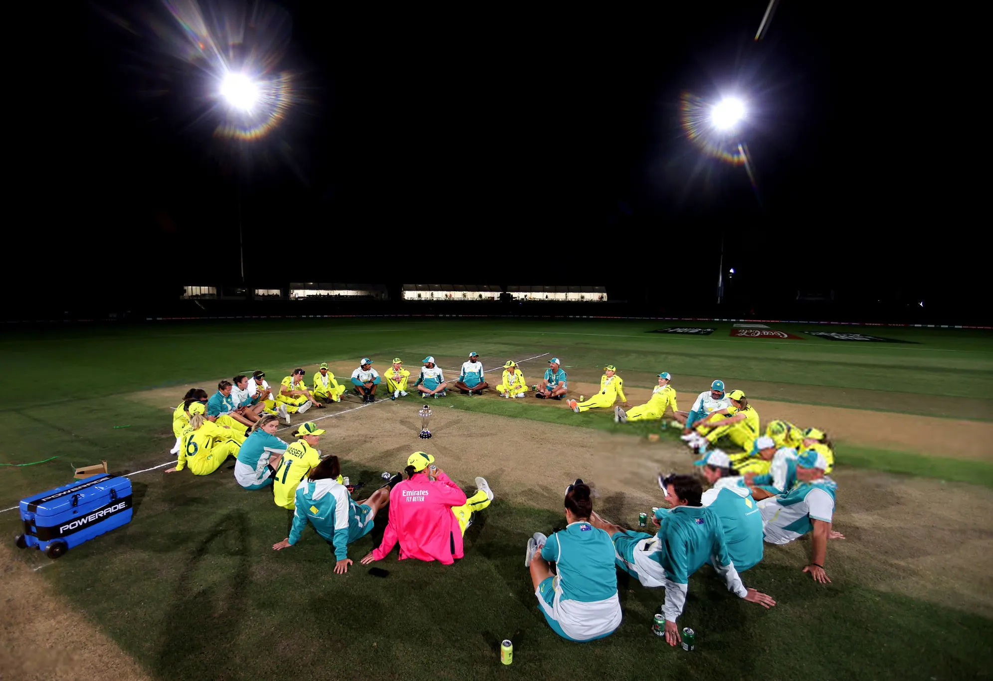 Australia after World Cup win © Getty Images