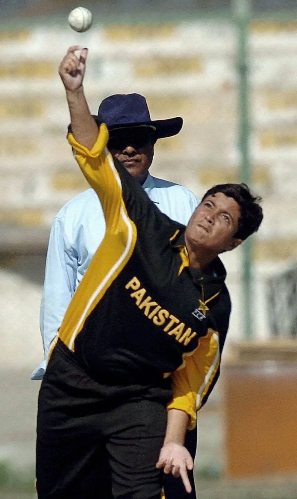 Sajjida Shah in action. © Getty Images