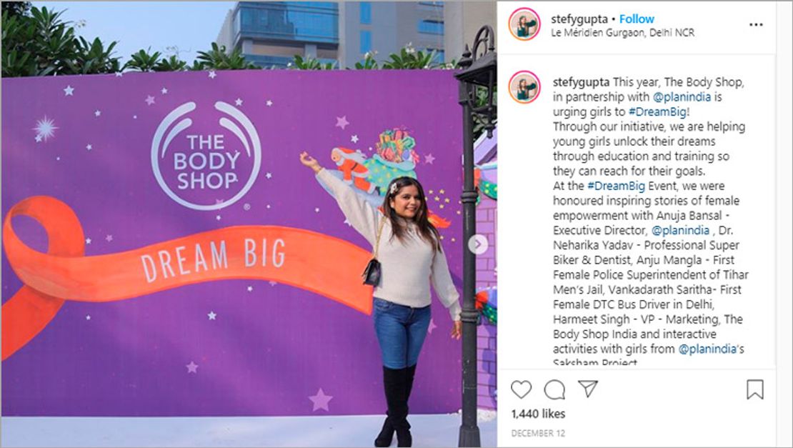How The Body Shop India amplified its DreamBig campaign through