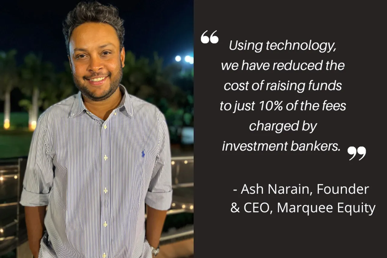 From building pitch decks to facilitating investor calls, how Marquee Equity helps startups raise money at extremely low costs
