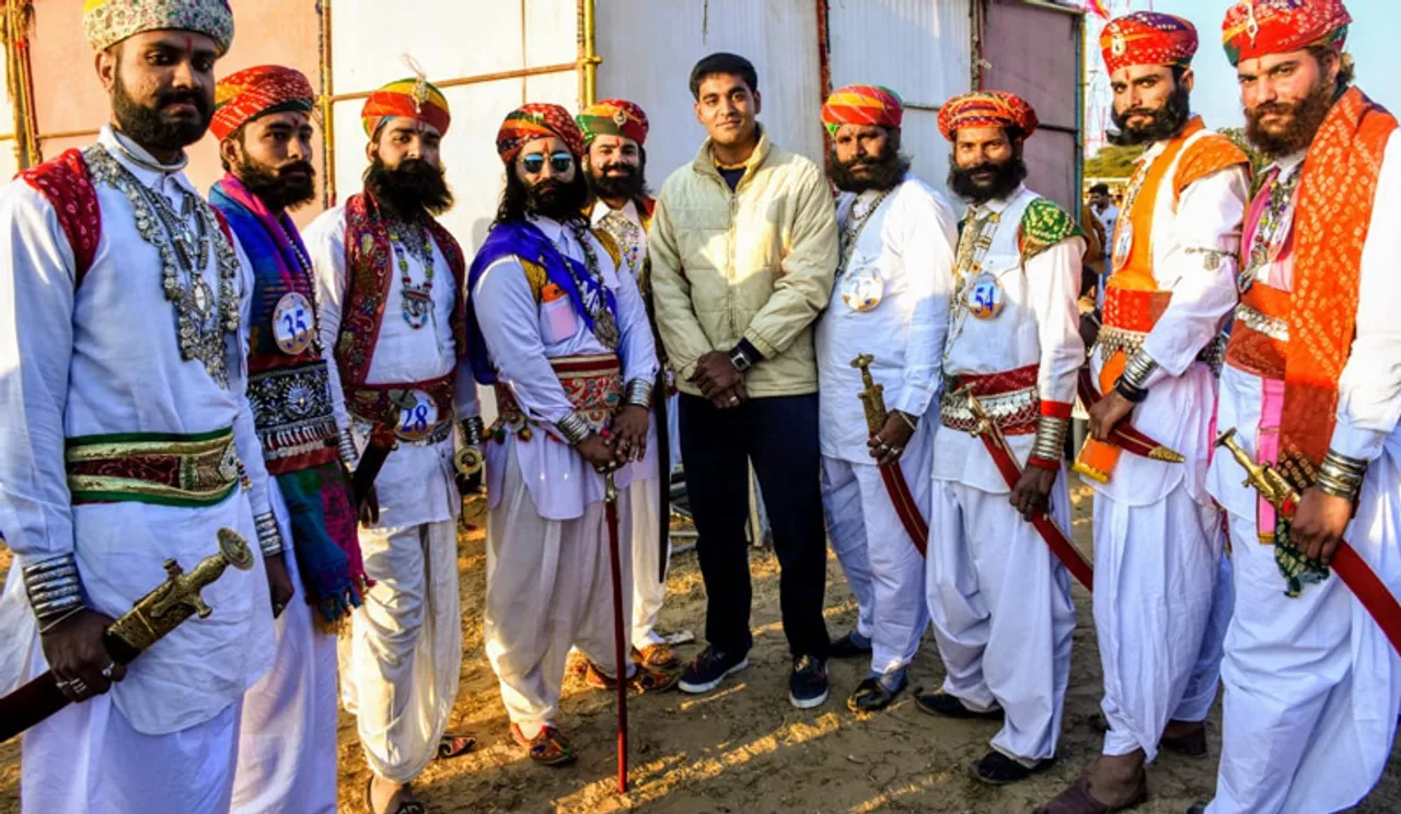 In pictures: Rajasthan’s traditional turbans & the man making them trendy