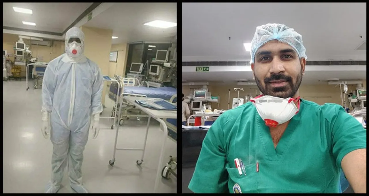 Delhi nurse narrates his life experience as a COVID-19 warrior