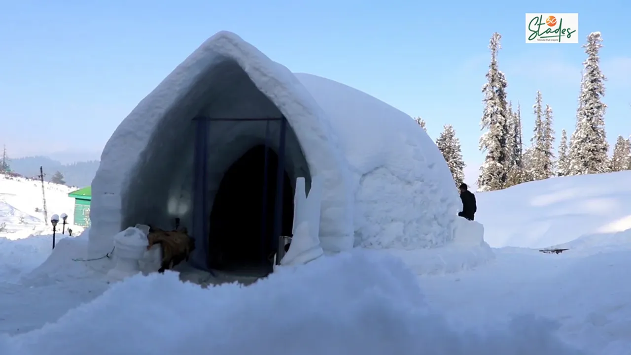 Watch Igloo Café: India’s first restaurant where even tables & benches are made of ice