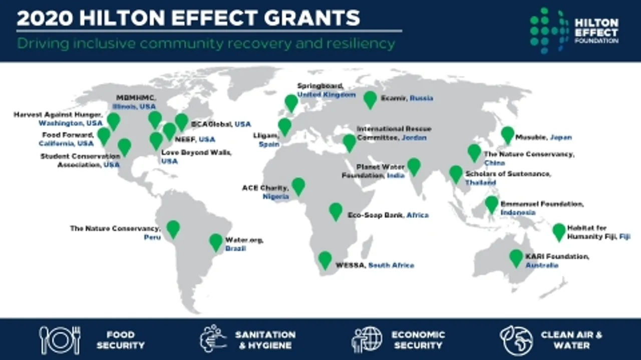 Hilton Effect Foundation Reveals 2020 Grants And Achieves $1 Million In Global COVID-19 Community Response Efforts
