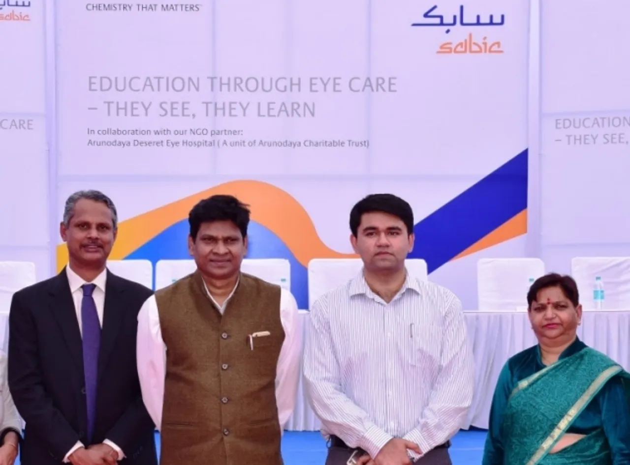 SABIC Touches Lives Of Over 15,000 Less Privileged Gurgaon School Children With Its Eye Care Initiative