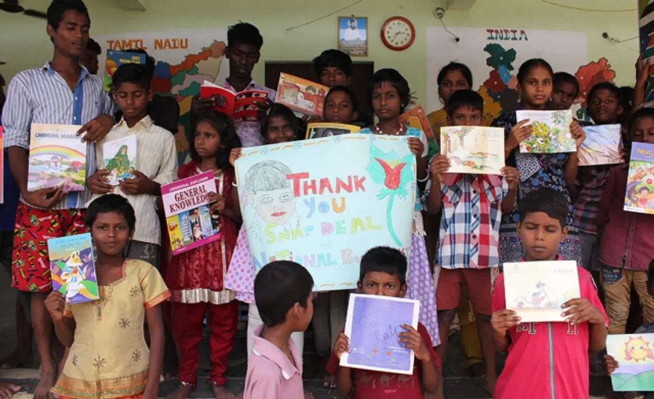 Snapdeal and National Book Trust Join Hands To Gift Books To Underprivileged Kids