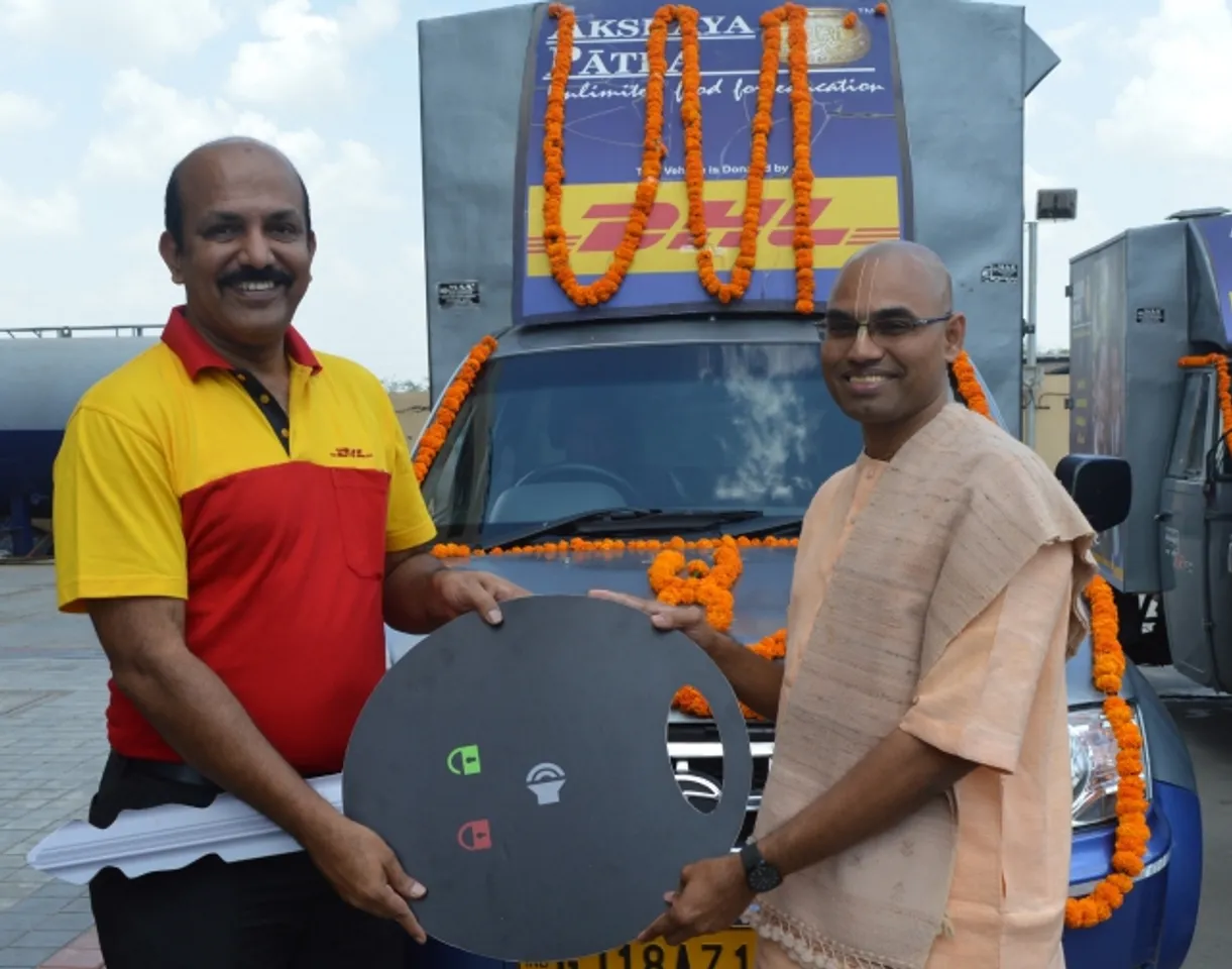 DHL Express Contributes Five Food Delivery Vans To Akshaya Patra Foundation