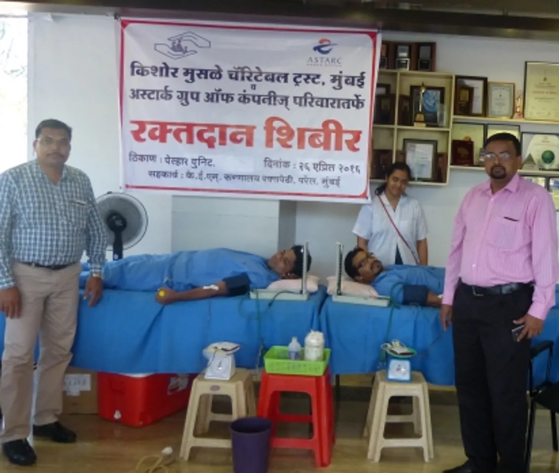 Astarc Group Organizes Blood Donation Camp As Part Of CSR