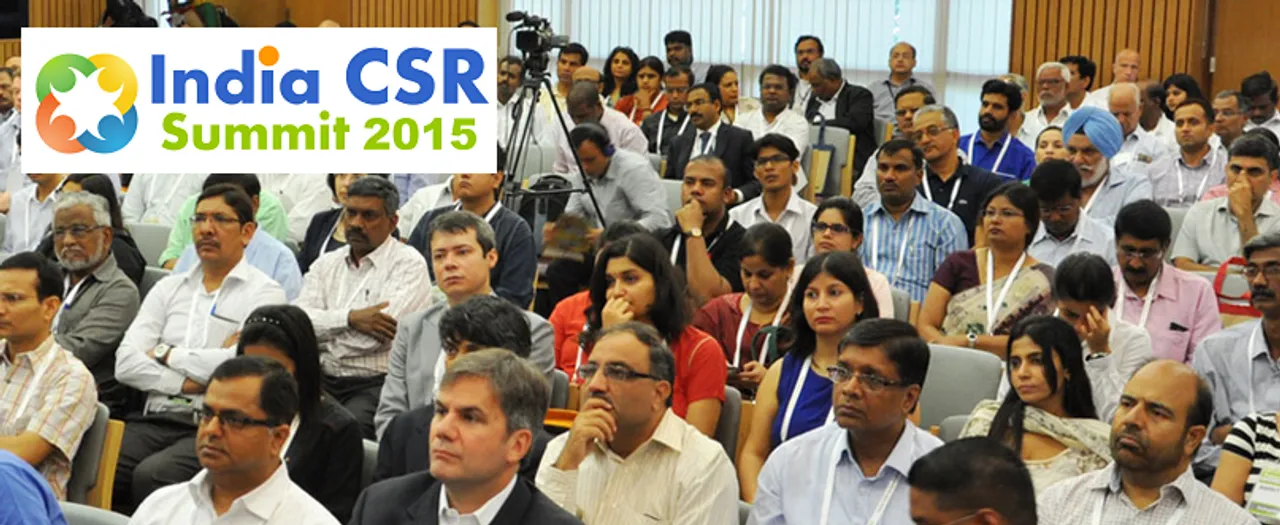 India CSR Summit 2015, 7-8 Oct, Bangalore