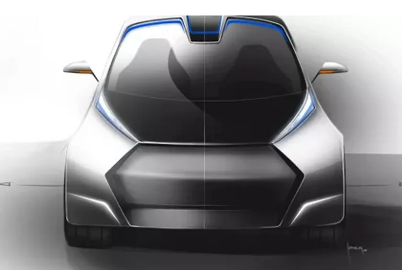 Hriman Motors To Exhibit Its First Electric Car 200km Range And An Infinite Battery