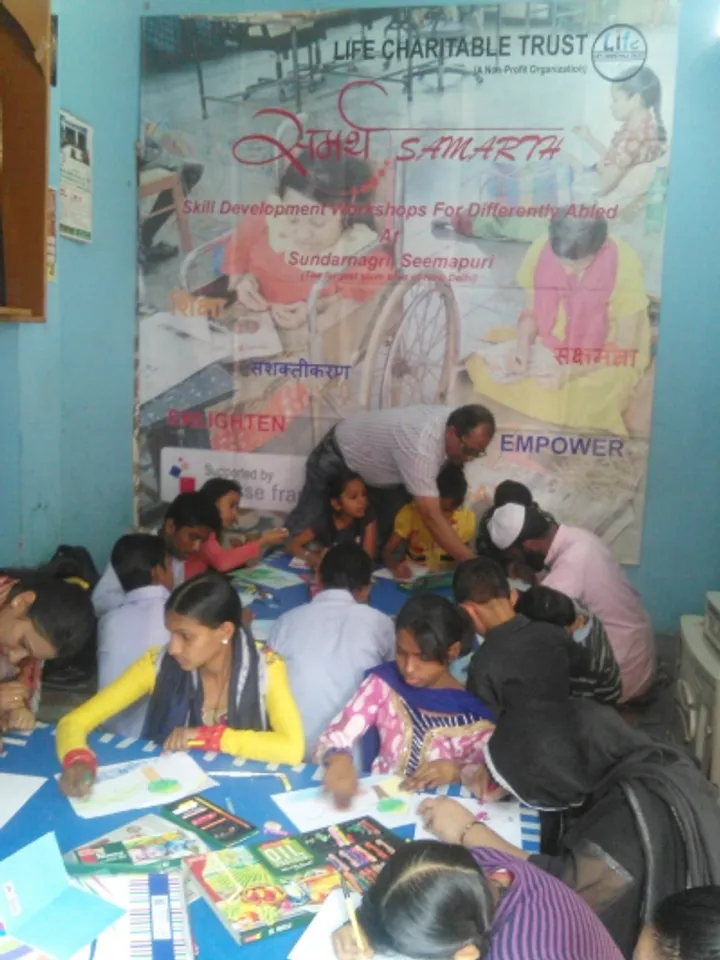Messe Frankfurt Initiates Special Training For Specially-Abled People Of Sunder Nagri Slums