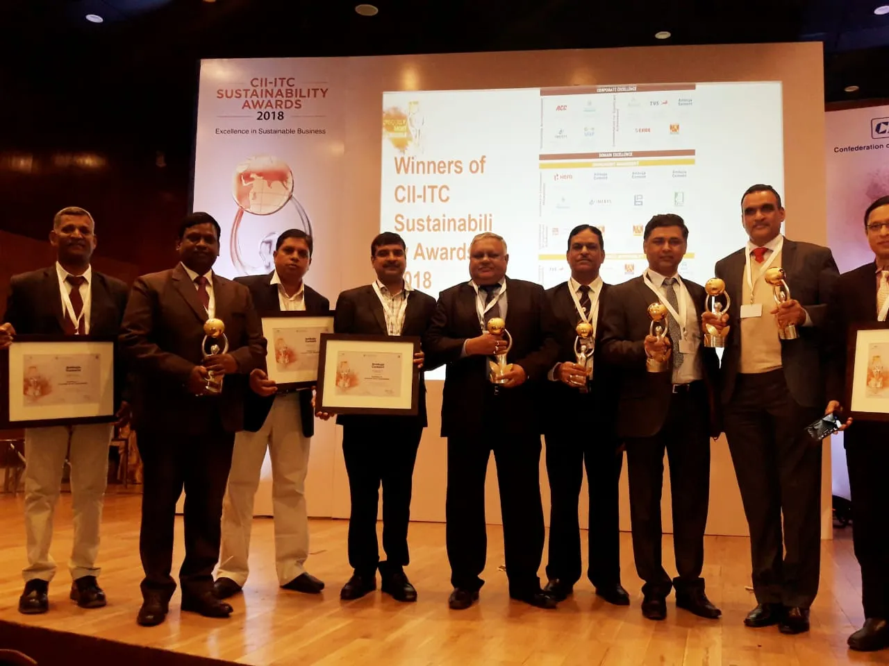 ACC Receives Highest Recognition at CII-ITC Sustainability Awards 2019