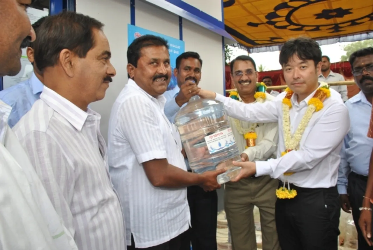 Toyota Kirloskar Motor's Water Purification Units To Benefit 75,000 People