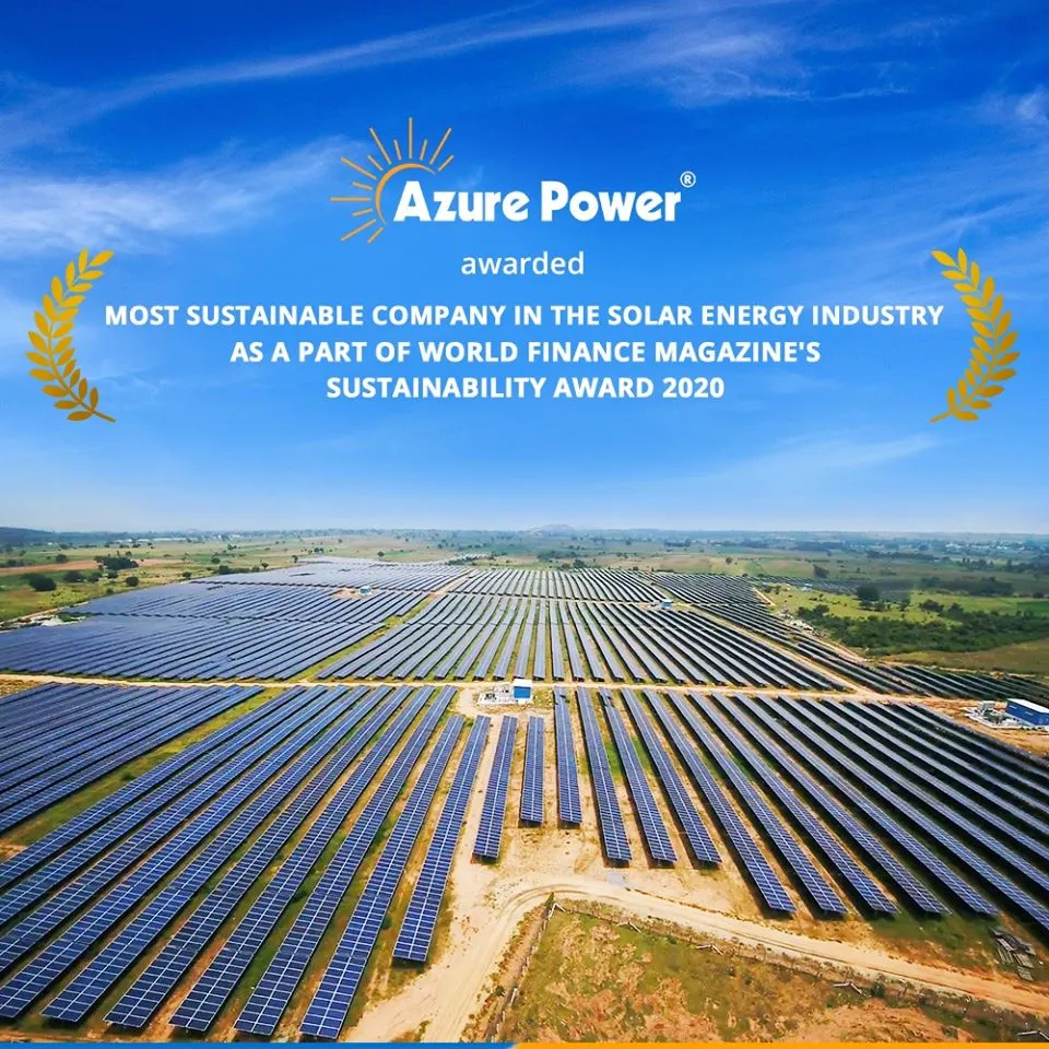 Azure Power Proving To Be Most Sustainable In Solar Energy