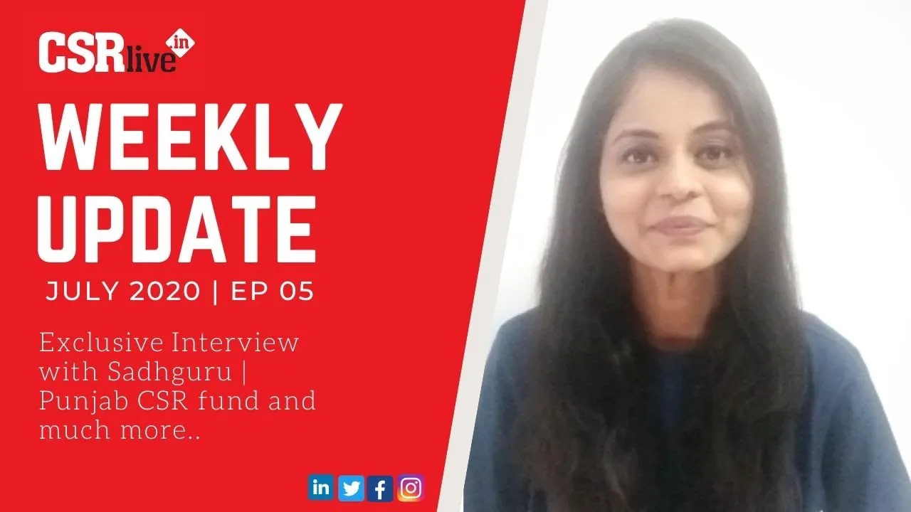 CSRLive Weekly Update EP 05 | Sadhguru Speaks