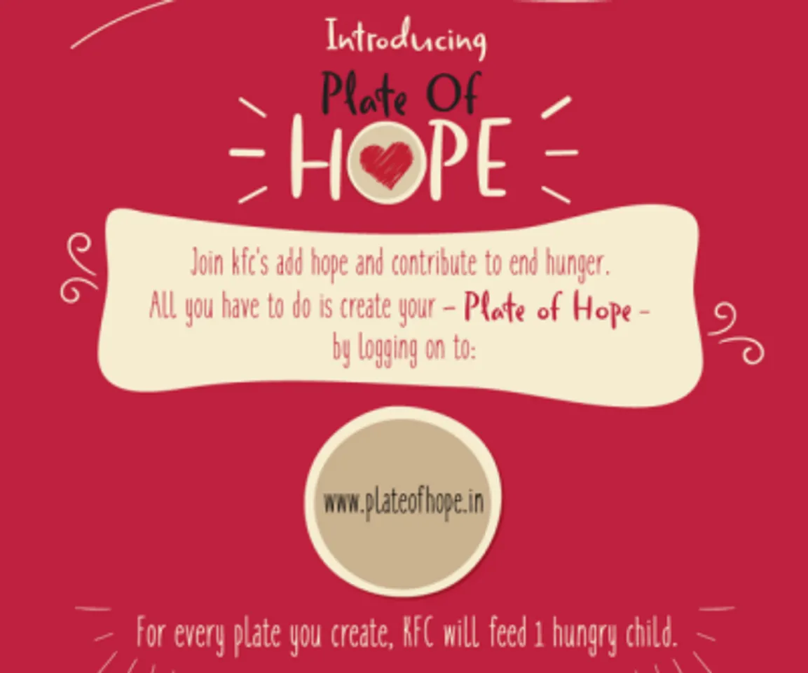 KFC India Launches 'add HOPE' Initiative To Fight Hunger