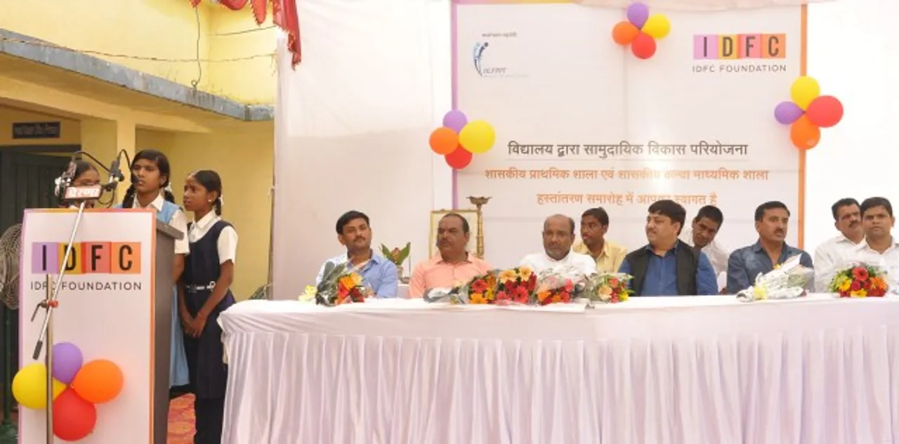 IDFC Foundation Renovates Sangakheda Kalan Village School