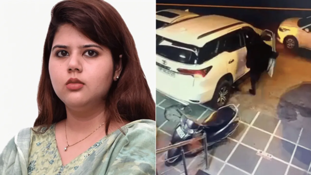 UP Congress social media chairperson Pankhuri Pathak's car stolen