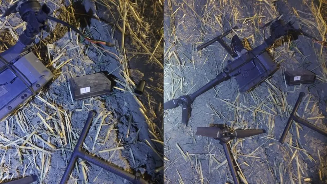 BSF shoots down Chinese drone along international border in Amritsar