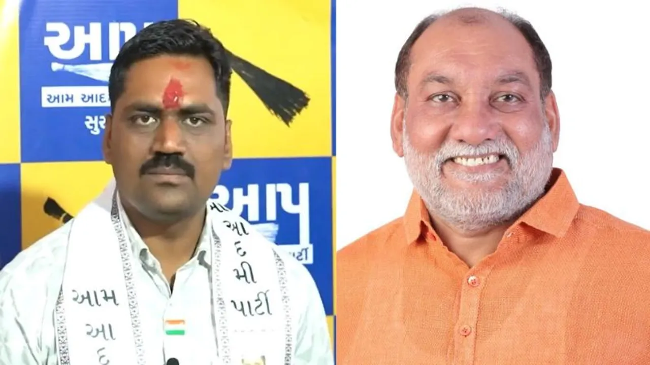 Varachha: Sitting BJP MLA Kisorebhai Kanai dashes AAP’s Surat hopes