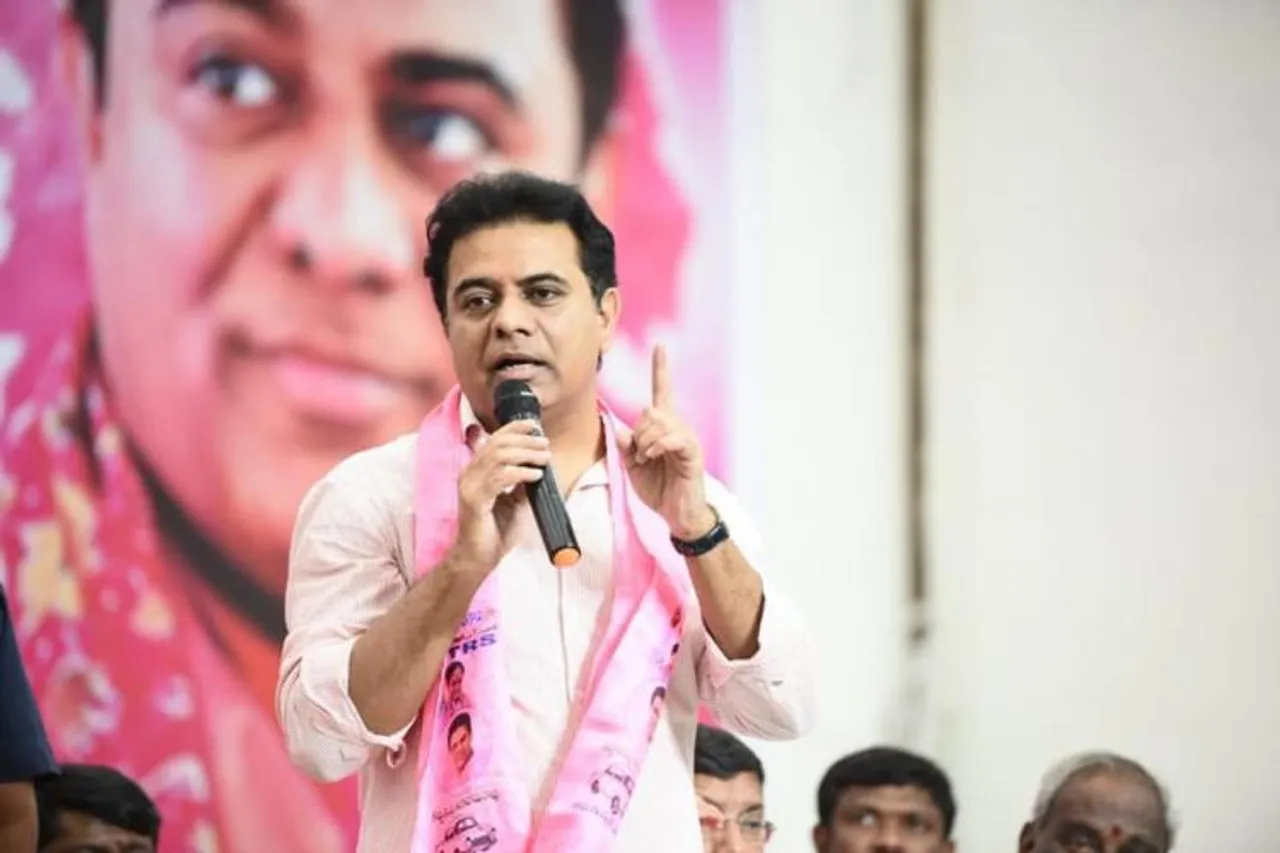 K T Rama Rao trains guns on BJP over price rise, communal issues