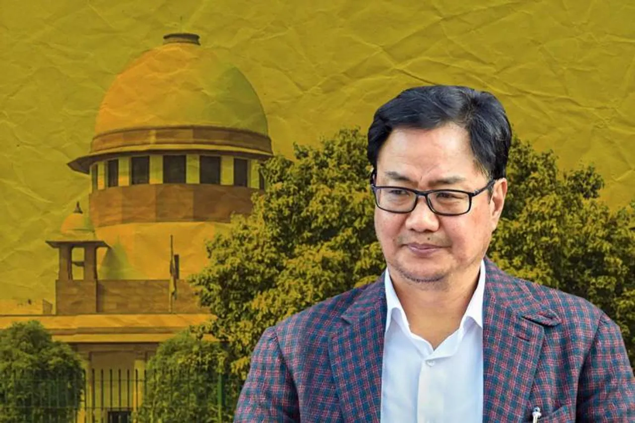 Kiren Rijiju endorses retd judge's 'SC hijacked Constitution' remarks