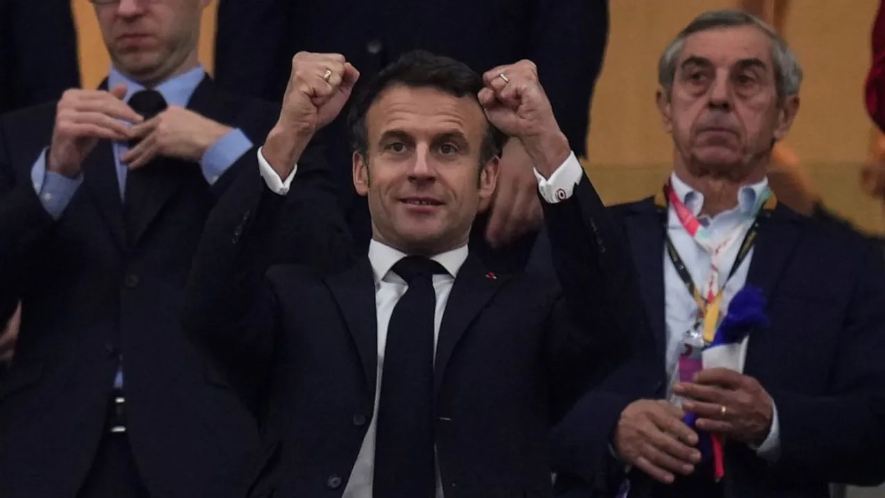 Emmanuel Macron returns to Qatar for love of sport, despite criticism