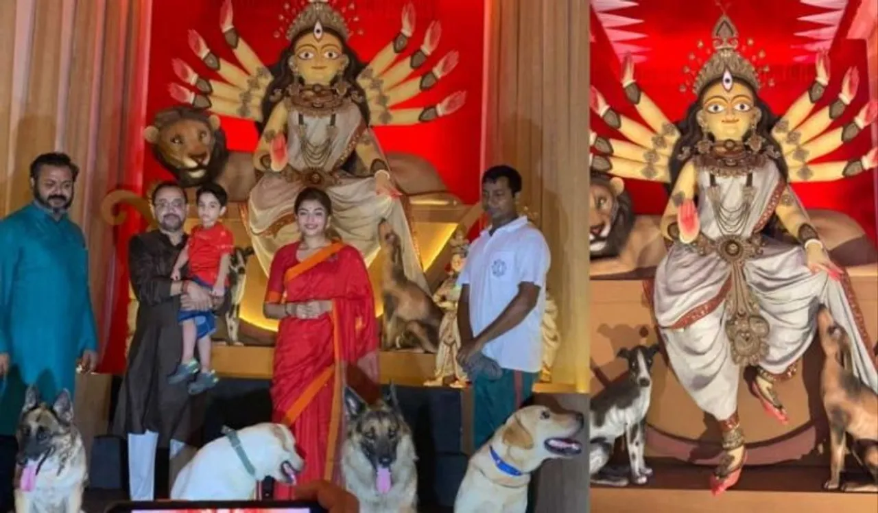 Pet friendly Durga Pandal in West Bengal, police dog invited as chief guest