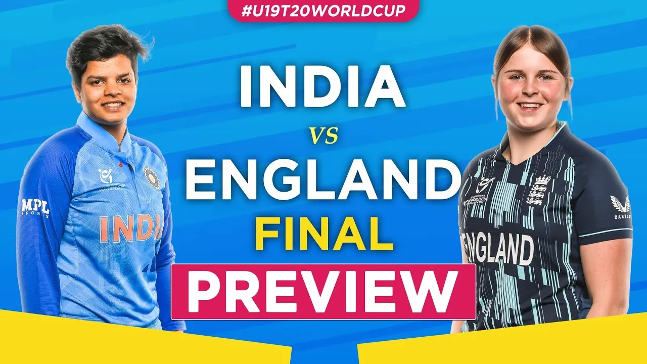 Can INDIA win the first-ever U19 T20 World Cup? | India v England | FINAL | Preview