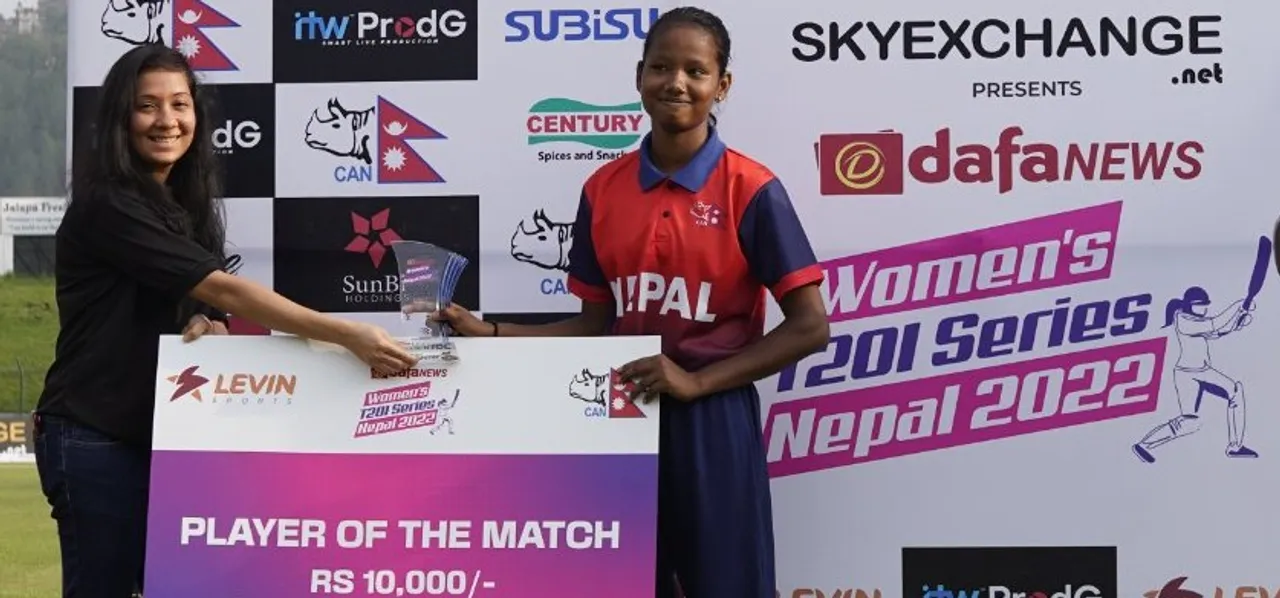 Debutante Hiranmayee Roy helps Nepal to first win of Uganda series