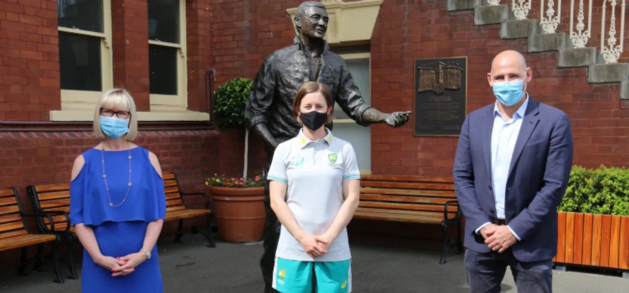 Sculpture of women's cricketer to be housed at the SCG