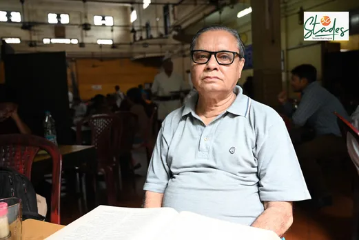  Retired Calcutta University professor Dr Sachindra Nath Bhattacharya at the Indian Coffee House where the idea of ‘Indian National Association’ or ‘Bharat Sabha’ was born during a meeting in 1876. Pic: Partho Burman 30stades