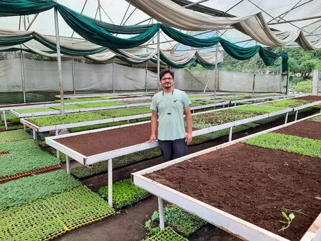 Dev Bhoomi Nursery offers saplings of 15 varieties of vegetables and 20 varieties of flowers. Pic: Courtesy Sachin Kothari