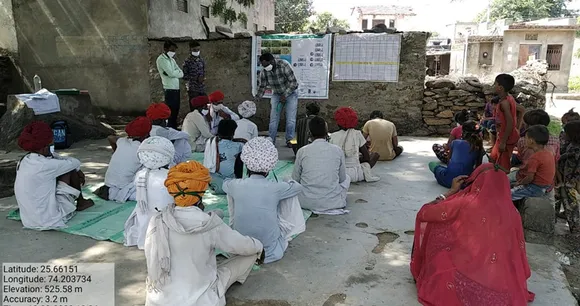 FES undertaking a water games session in Bhilwara. Pic: FES 30STADES