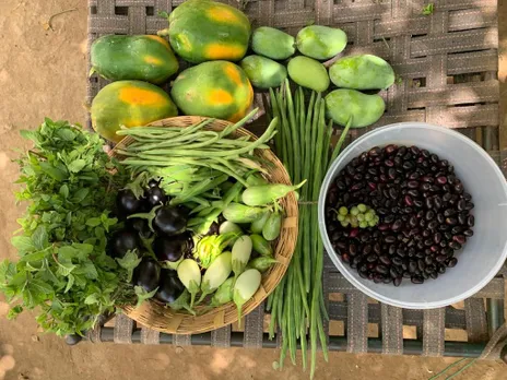 The produce is sold at 1.5 times the market price through word of mouth. Pic: through Brindavan 30 stades