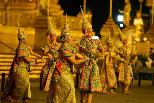 Artists performing Ramakien (glory of Lord Rama) in Bangkok. pic: Flickr 30 stades