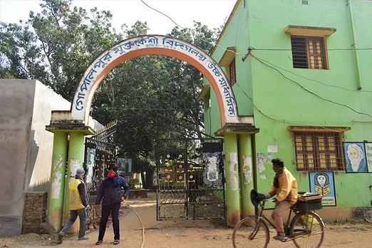 The school was set up by   Abhinash Chandra Halder and Bijoykrishna Kumar. Pic: Partho Burman 30stades