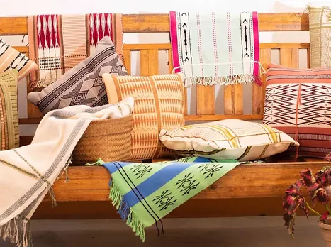 Exotic Echo creates contemporary and utility items from traditional loin loom weaves. Pic: Exotic Echo 30 stades