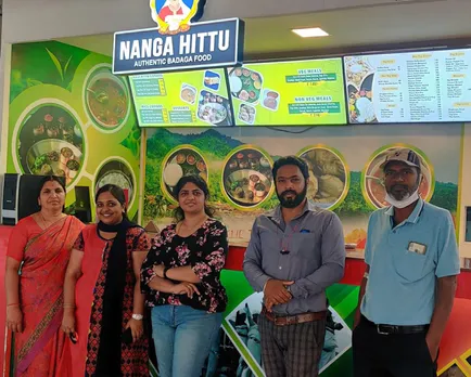 Nanga Hittu founder Deepa Sudhakar (middle) and co-founder Vignesh Chandran (to her left) with other staff. Pic: through Nanga Hittu