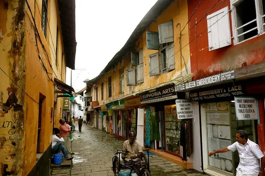 Jew Street in Jew Town with houses that were home to 3,000 Jews at the peak in the 1940s. Pic: Flickr