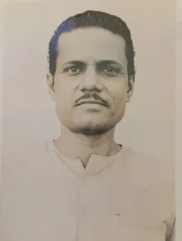 Narayan Basu in his younger days. Pic: courtesy of Narayan Basu freedom fighter 30stades